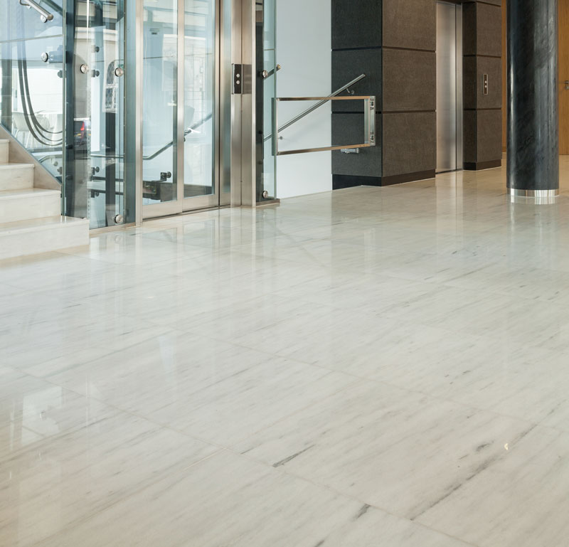 NuTech_White_Floor Epoxy floor training used for commercial flooring.